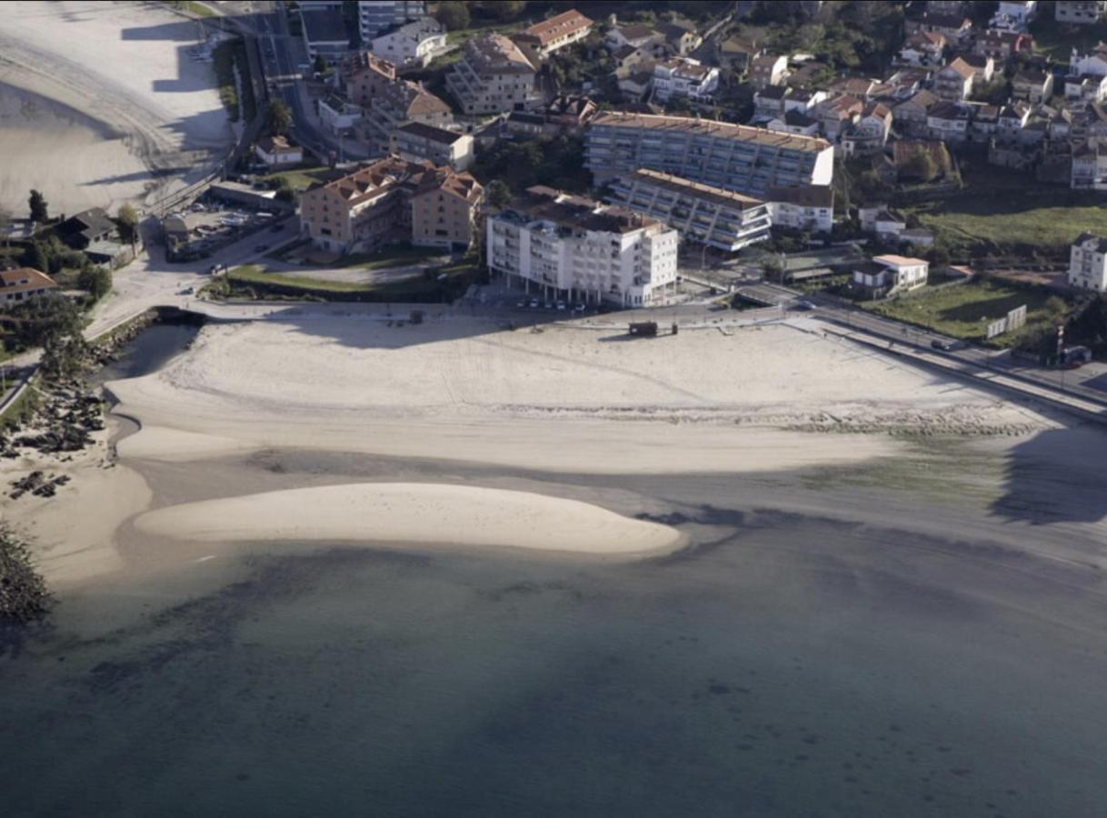 Casita Independiente Y Tres Apartamentos Con Piscina Ladeira Playa Baiona Eksteriør bilde
