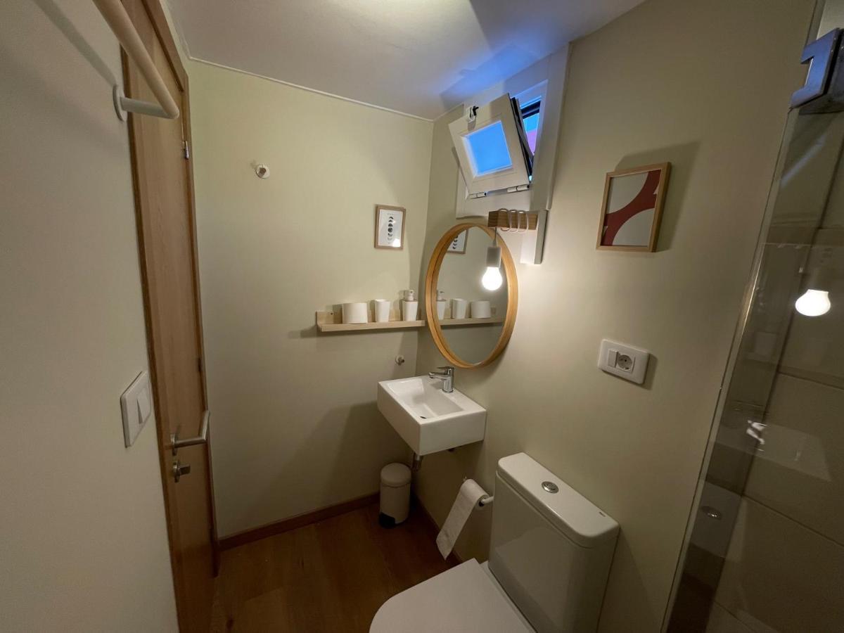 Casita Independiente Y Tres Apartamentos Con Piscina Ladeira Playa Baiona Eksteriør bilde