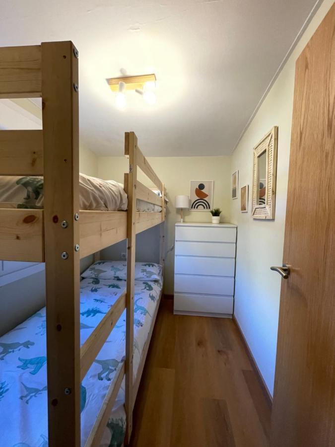 Casita Independiente Y Tres Apartamentos Con Piscina Ladeira Playa Baiona Eksteriør bilde