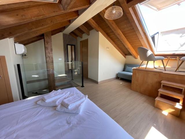 Casita Independiente Y Tres Apartamentos Con Piscina Ladeira Playa Baiona Eksteriør bilde