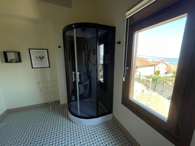 Casita Independiente Y Tres Apartamentos Con Piscina Ladeira Playa Baiona Eksteriør bilde