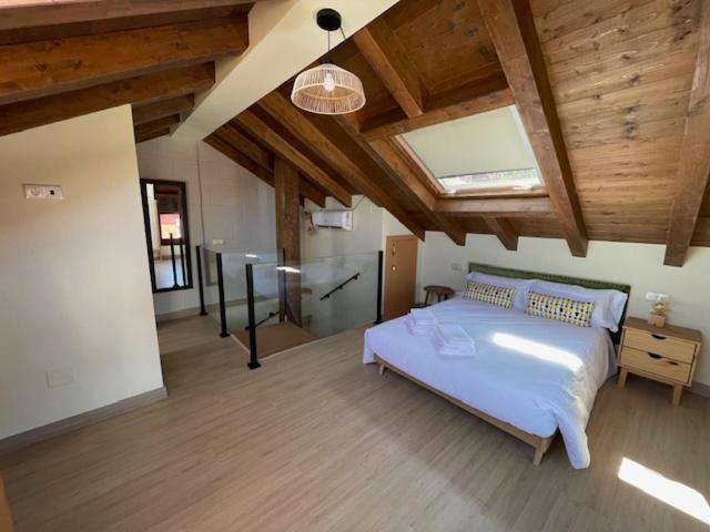 Casita Independiente Y Tres Apartamentos Con Piscina Ladeira Playa Baiona Eksteriør bilde