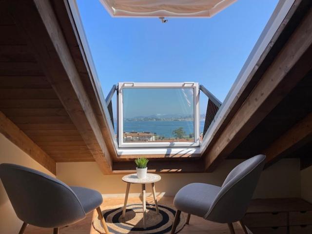 Casita Independiente Y Tres Apartamentos Con Piscina Ladeira Playa Baiona Eksteriør bilde